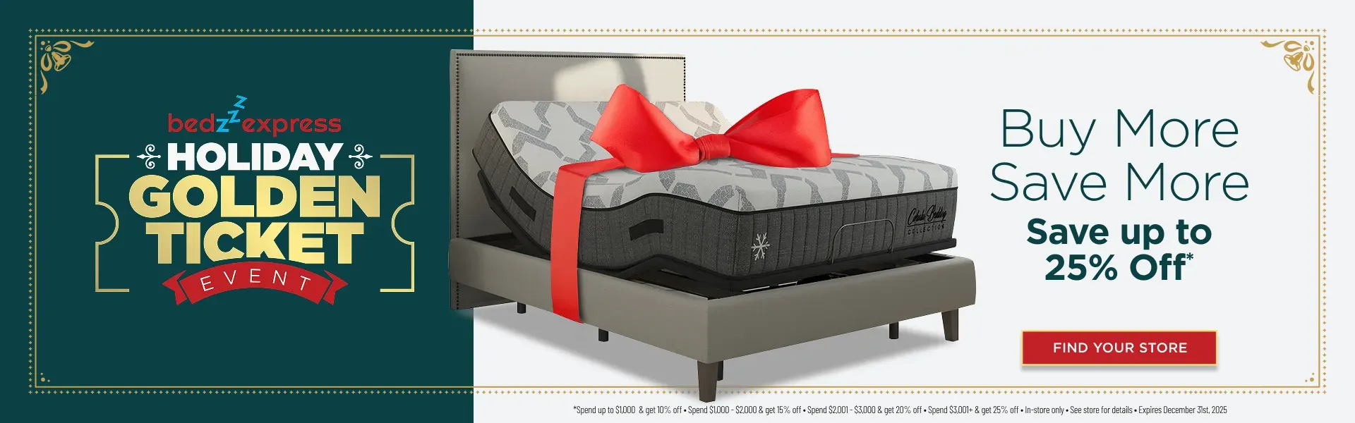 Golden Ticket Buy More Save More